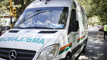 un hombre se encuentra grave tras un accidente  en lujan