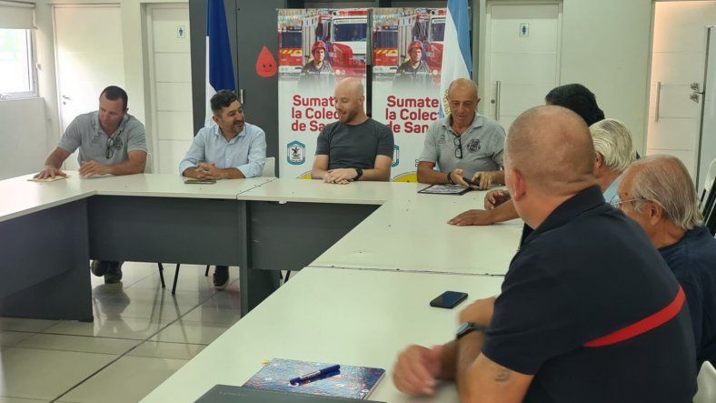 Capacitaron a los Bomberos Voluntarios de Luján de Cuyo.