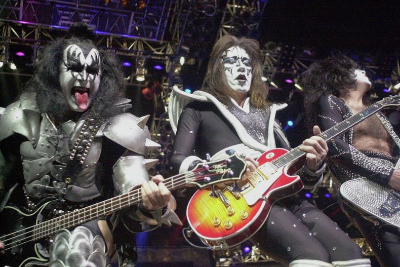 Paul Stanley, Ace Frehley y Gene Simmon