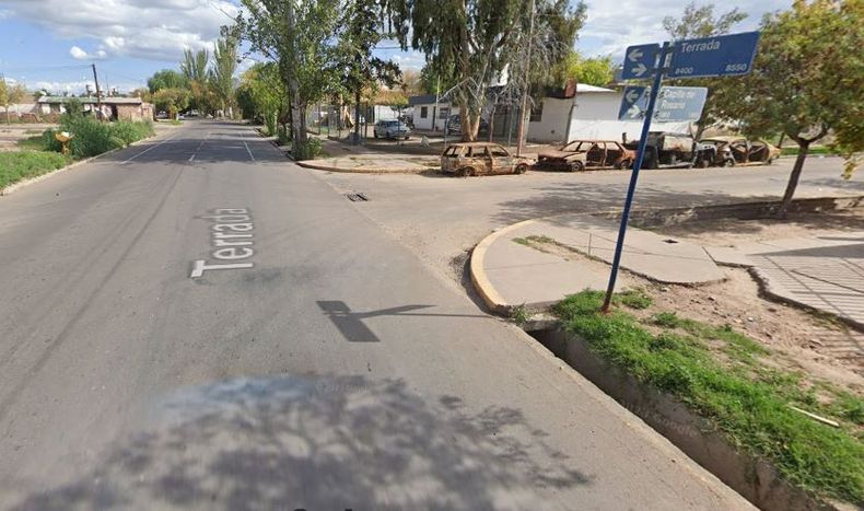 El accidente ocurrió en calle Terrada al 8.500 de Luján de Cuyo.