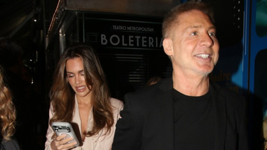 Adrián Suar y Rocío Robles hicieron gala de la química que tienen Adrián Suar y Rocío Robles hicieron gala de la química que tienen