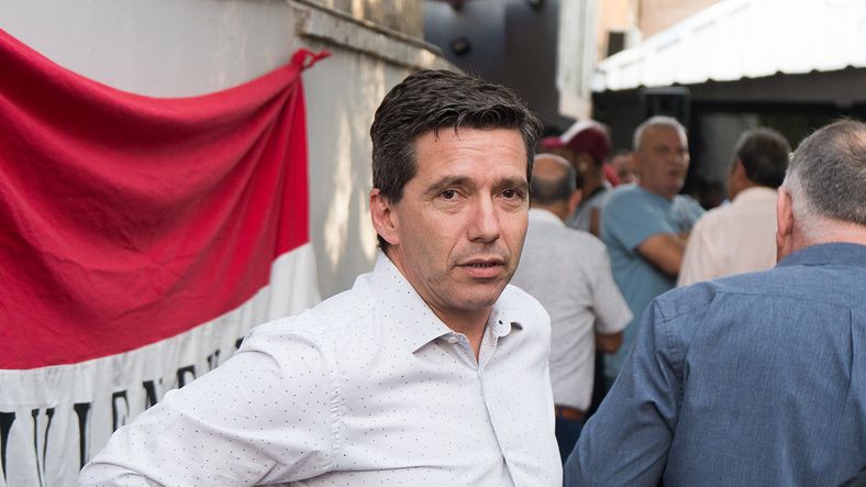 El presidente de la Cámara de Diputados de Mendoza Andrés Lombardi.
