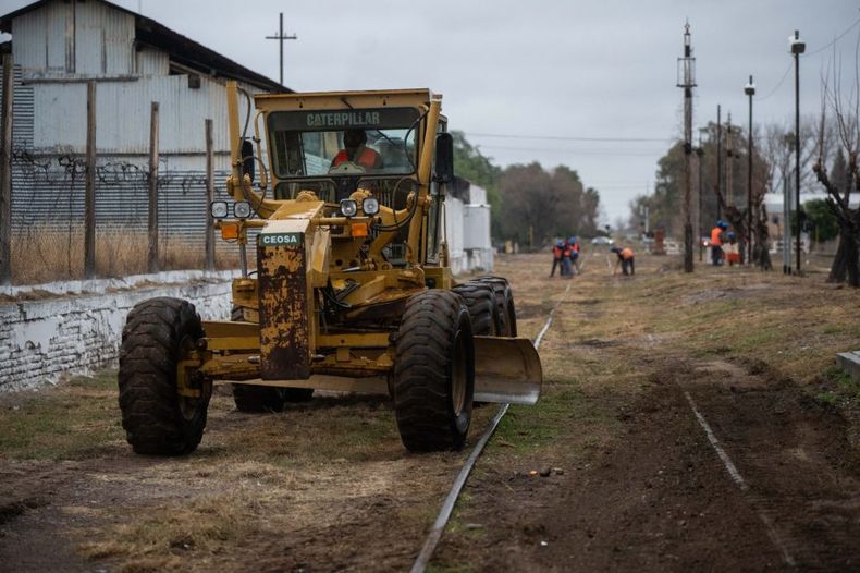 Arrancó la megaobra del Tren de Cercanías que conectará la Zona Este con el Gran Mendoza