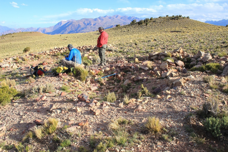 Un lugar de difícil acceso: ArqueoAndes requiere de una fuerte financiación.