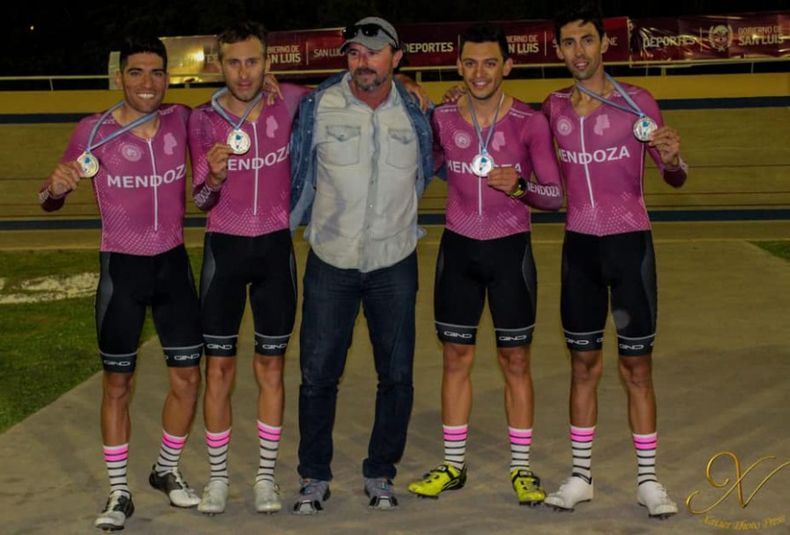 Ciclismo sub campeón argentino de pista