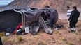 El conductor fue trasladado al hospital Central