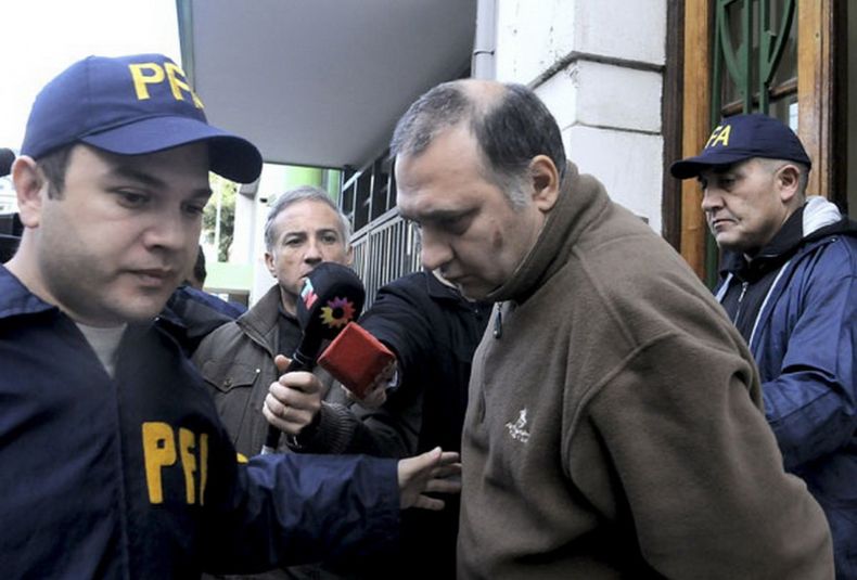 El portero Jorge Mangeri.