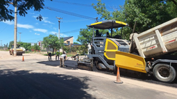 Nueva obra pública en San Rafael.