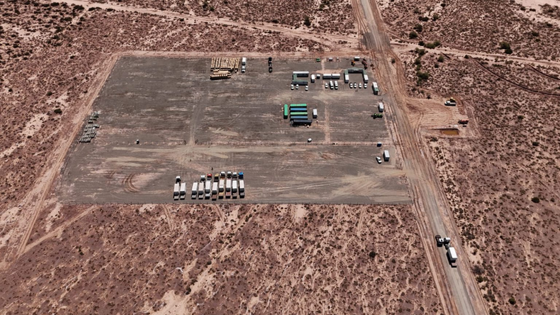 Parque solar El Quemado, el proyecto de YPF Luz beneficiado con el RIGI en Las Heras. Todavía no se aprueba ninguno relacionado con la minería