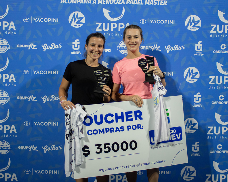 Agustina Pontiz y Gabriela Peralta, ganadoras de 8va.