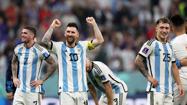 Lionel Messi recibe el afecto del mundo.