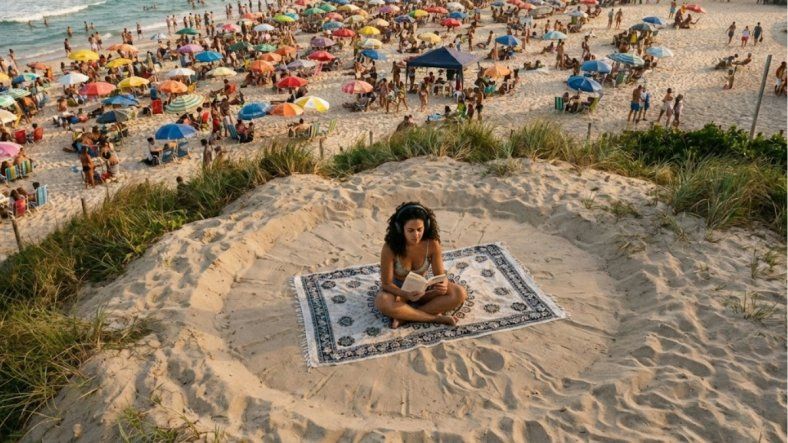 Verano 2026: guía para encontrar paz en el caos de las playas masificadas