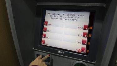 Sitio Andino | cajero automatico, seguridad, robo, pago, deposito, extracción, robo de datos, clave alfanumerica