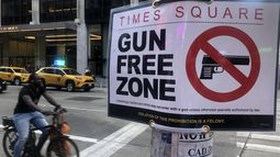 Nueva York había dispuesto la prohibición de armas de fuego en Times Square hace un par de meses.