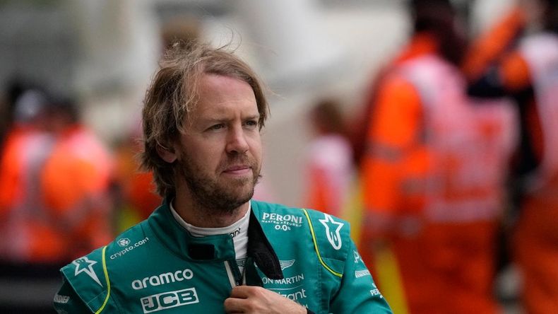 Vettel pegó el portazo.