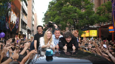Javier Milei agradeció a sus votantes en la provincia de Córdoba. Javier Milei agradeció a sus votantes en la provincia de Córdoba.