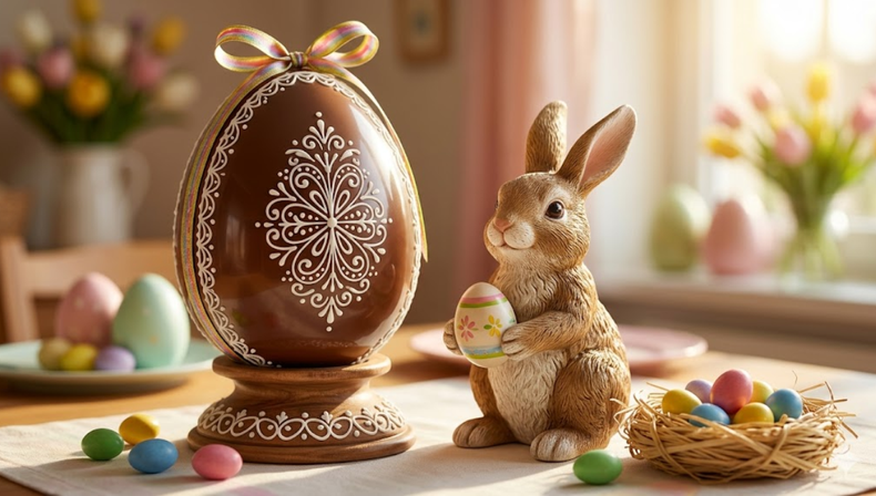 ¿Qué tiene que ver los huevos, el chocolate y el conejo con la Pascua?