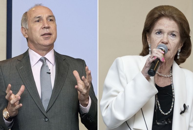 Ricardo Lorenzetti y Elena Highton de Nolasco