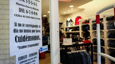 Sitio Andino | Comercio, compras, caida de ventas, ropa, vidriera, cuarentena, coronavirus, covid 19, mendoza , documento