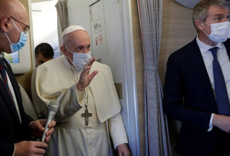 Las fotos del viaje del papa Francisco a Irak