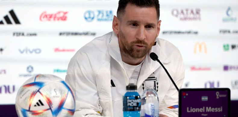 Lionel Messi se mostró confiado.