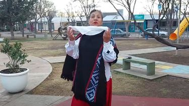 el folclore como una forma de vida: rosa martinez, alvearense y bailarina