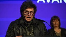Javier Milei le habló a su militancia tras el batacazo de Fuerza Patria.&nbsp;