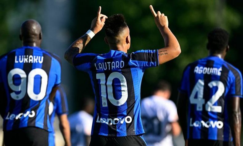 Lautaro Martínez estuvo fino.