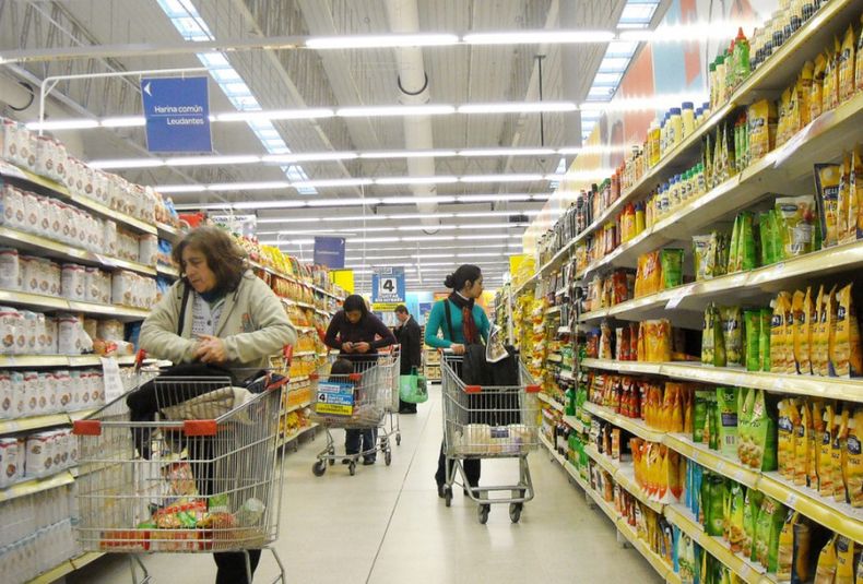 Alimentos: menos cantidad pero al mismo precio.