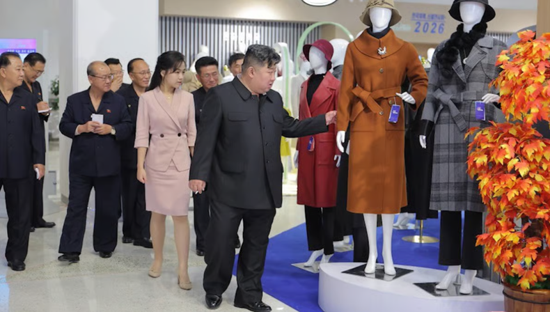 Kim Jong-Un junto a su hija