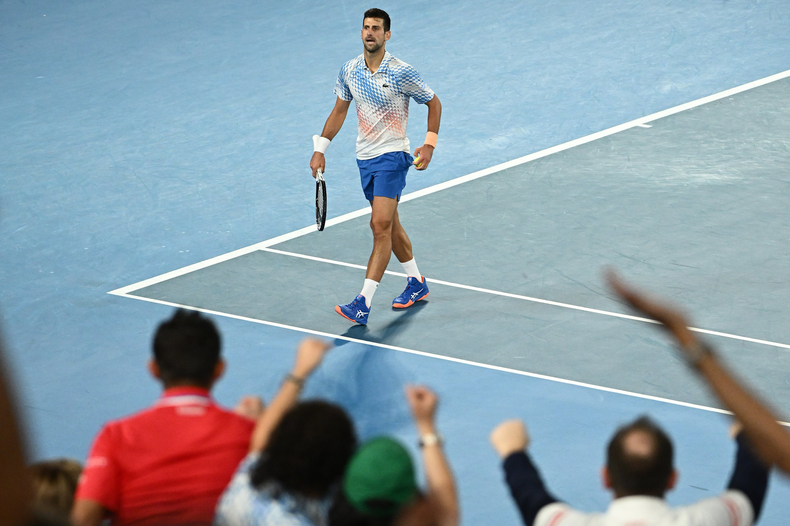 Novak Djokovic ganó el Abierto de Australia.