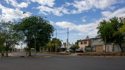 Obra finalizada en el Barrio San Martín.