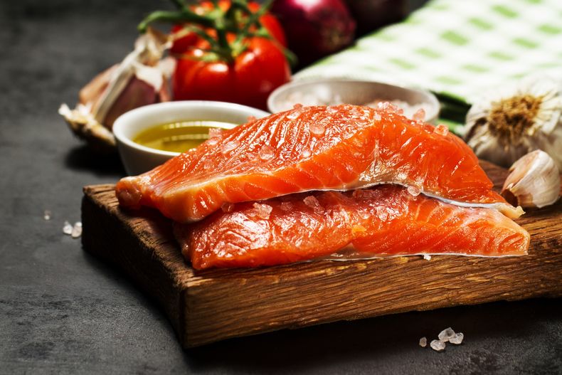 Los beneficios del salm&oacute;n.