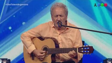 Juan Bautista Cajal en Got Talent Argentina 2023.