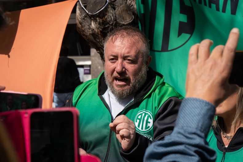 Roberto Macho, secretario general de ATE en Mendoza.