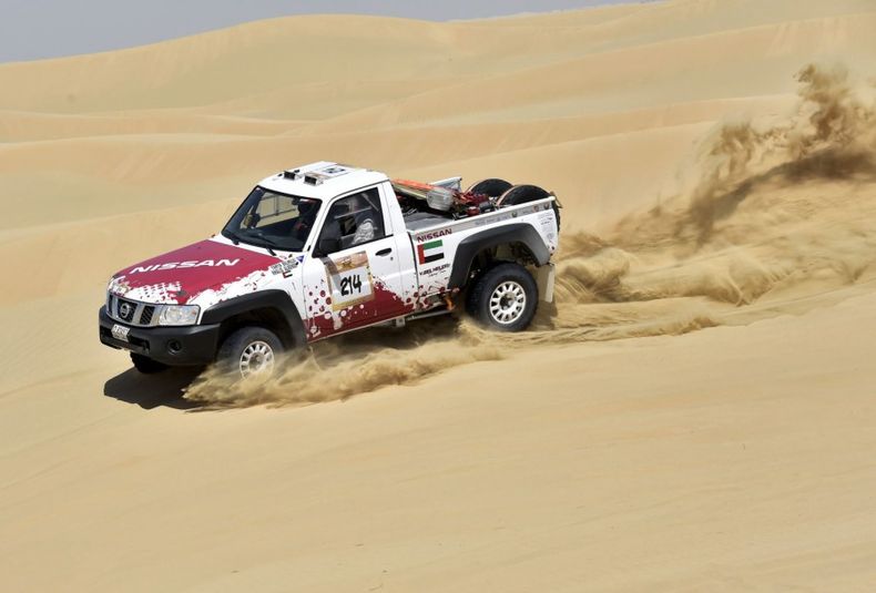 Yahya Al Helei in action Leg 1