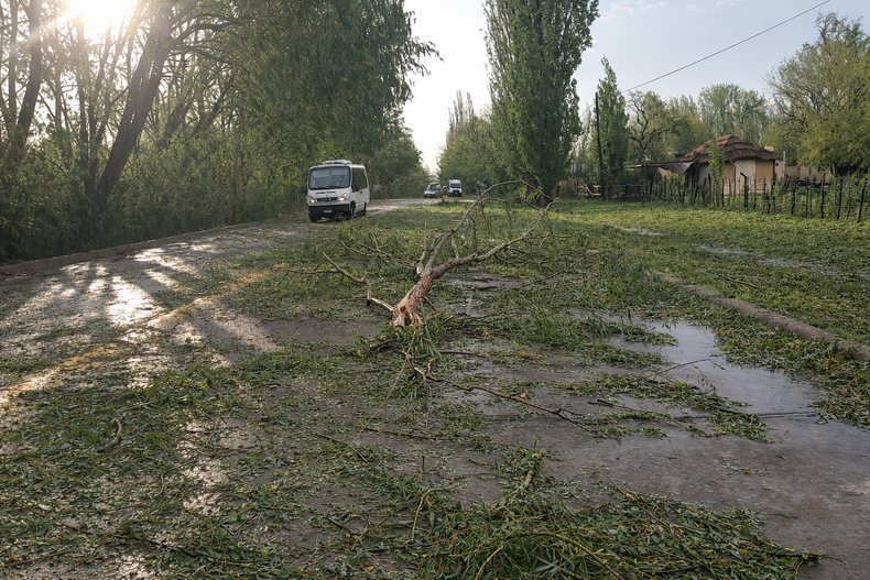 El fenómeno afectó a varios distritos del departamento.