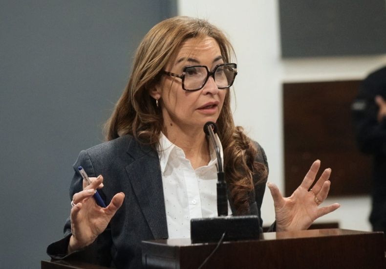 Andrea Lazo, fiscal de homicidios, destacó que el femicidio se cometió en un contexto 