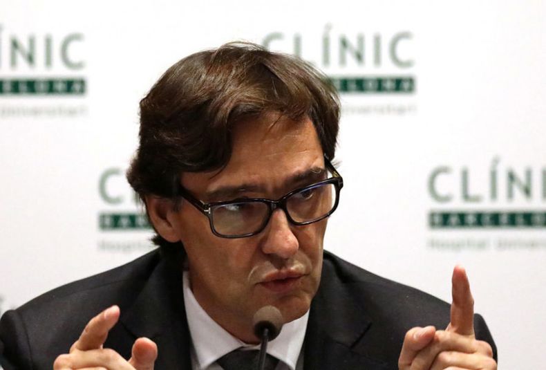 El ministro español salud, Salvador Illa
