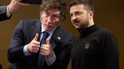 Los presidnetes de Argentina y Ucrania mantuvieron un contacto este jueves
