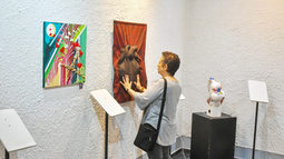 Salón de Arte para personas ciegas en Guaymallén.