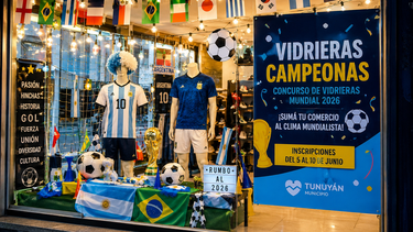 Vidrieras campeonas, la propuesta en Tunuyán para los comerciantes.