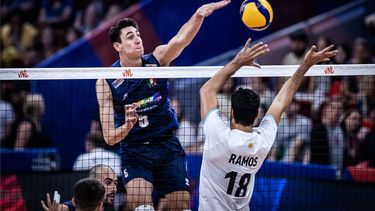 La Selección masculina de voleibol de Argentina quedó eliminada.