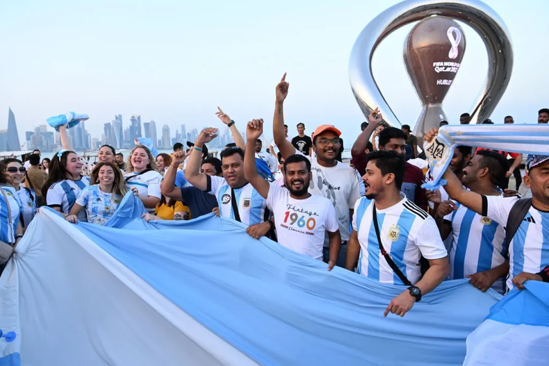 Los hinchas de Argentina ya proyectan su presencia en el Mundial 2026.