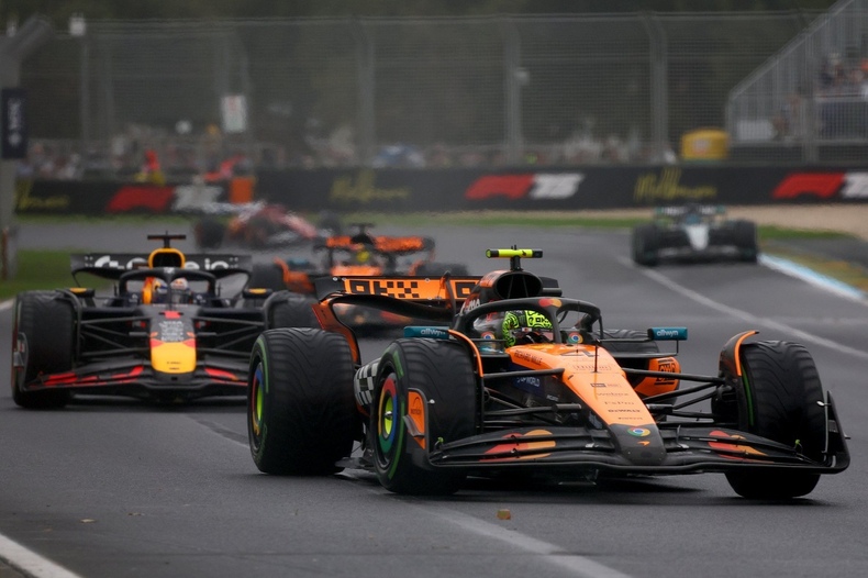 Lando Norris viene de quedarse con la primera fecha de la dura Fórmula 1.