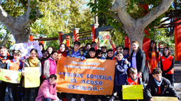 Caminaron contra el bullying en Santa Rosa.