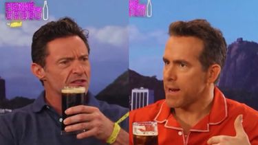 Hugh Jackman y Ryan Reynolds probaron fernet por primera vez: ¿les gustó el sabor?