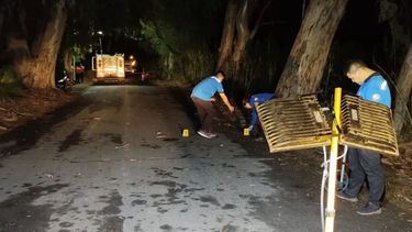 terrible: atropellaron a una familia y murio un nino de 5 anos