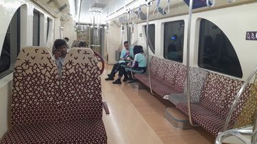 Medios Andinos en Qatar: el metro de Doha.