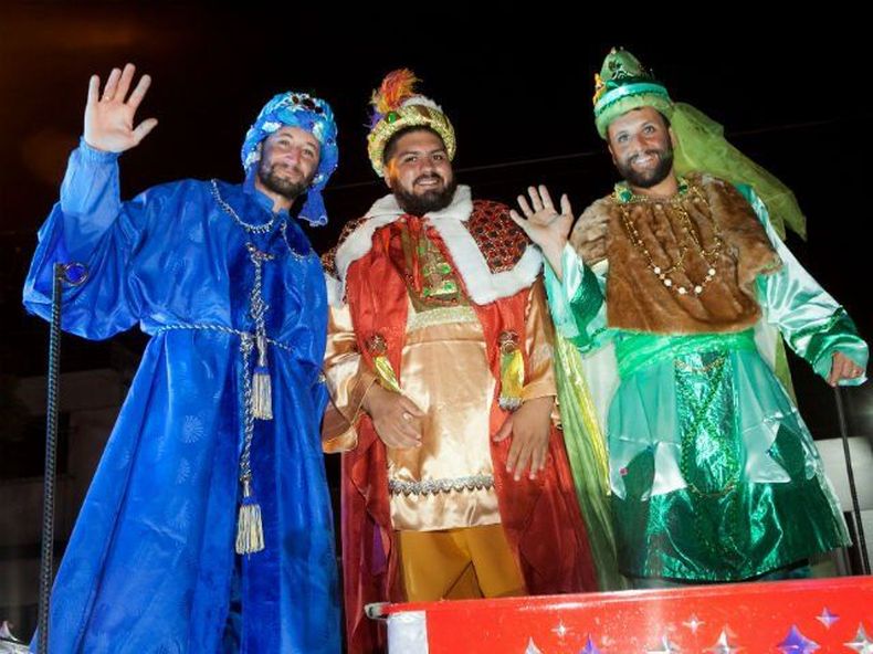Los Reyes Magos en el sur mendocino -archivo-